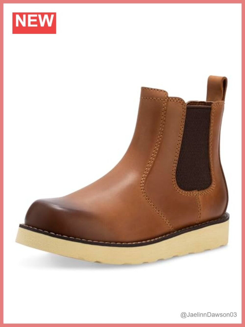 Women's Ankle Boots - Full Grain Leather Chelsea Boot